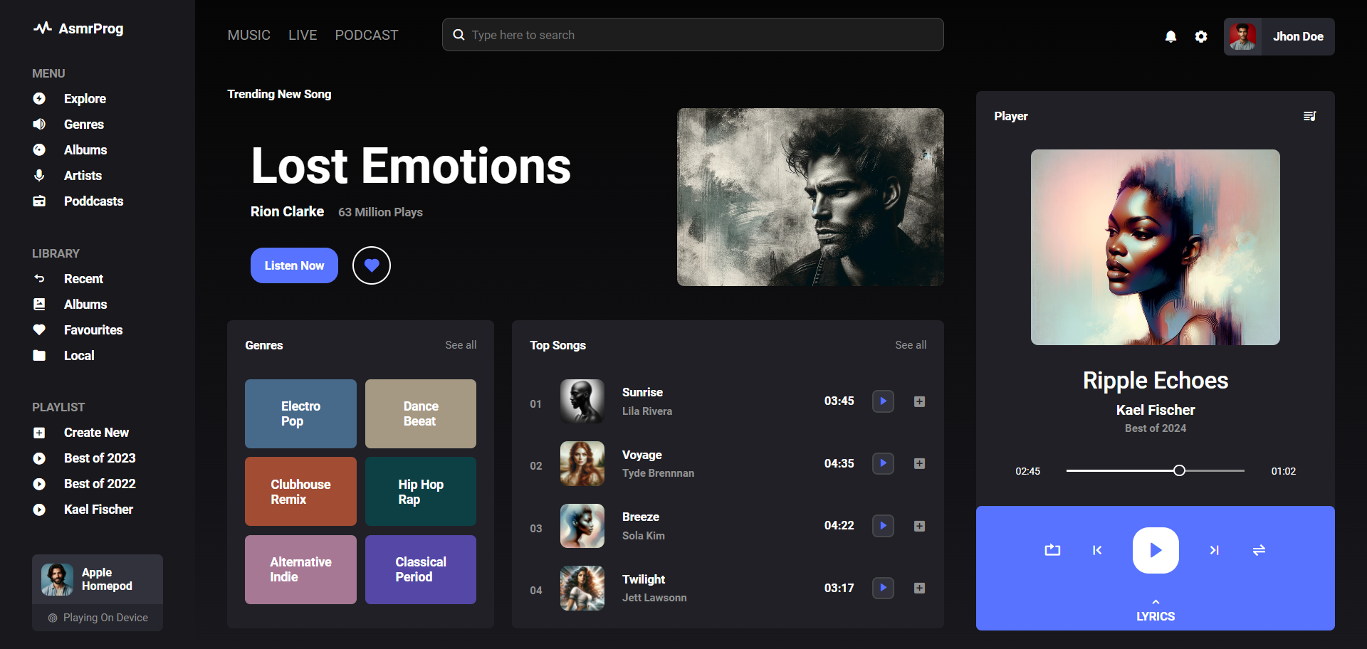 Music Platform