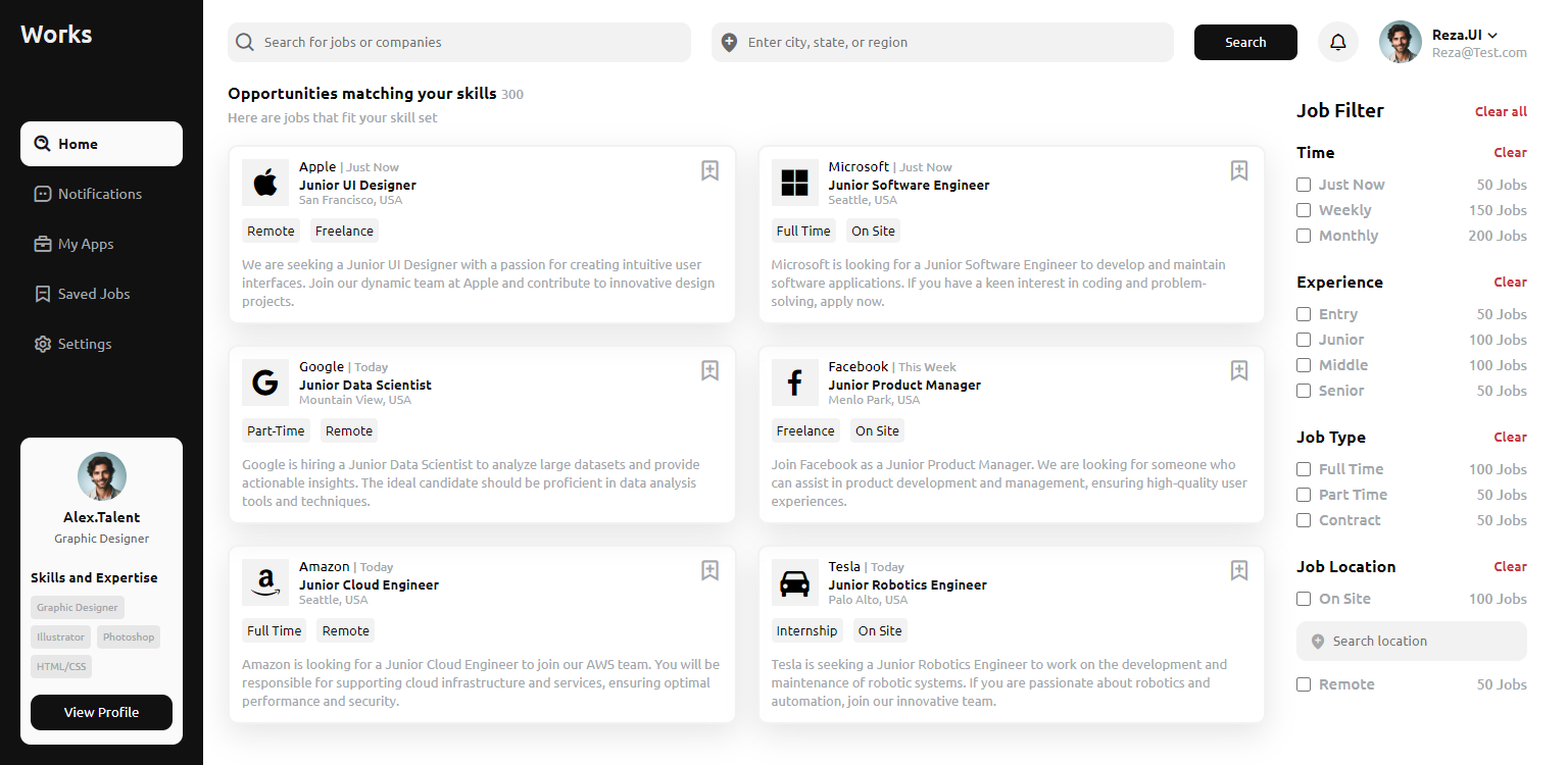 Jobs Platform